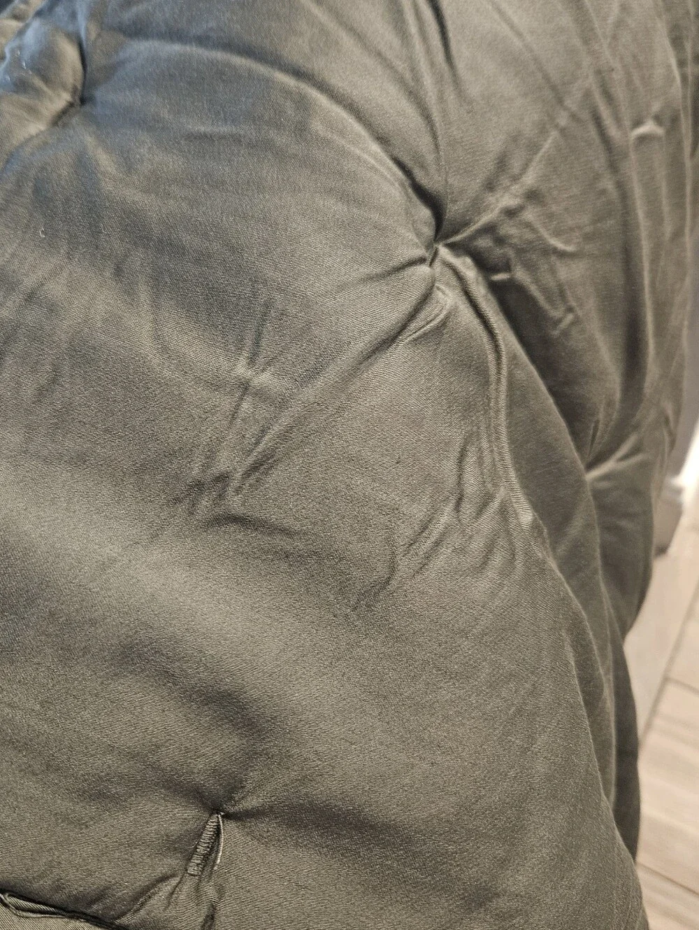 King Rayon from Bamboo Quilt Dark Olive Green - Casaluna